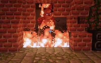 @r14n__ Springtrap – Minecraft Mod #minecraft #minecraftpe #minecraftbedrock #mi…