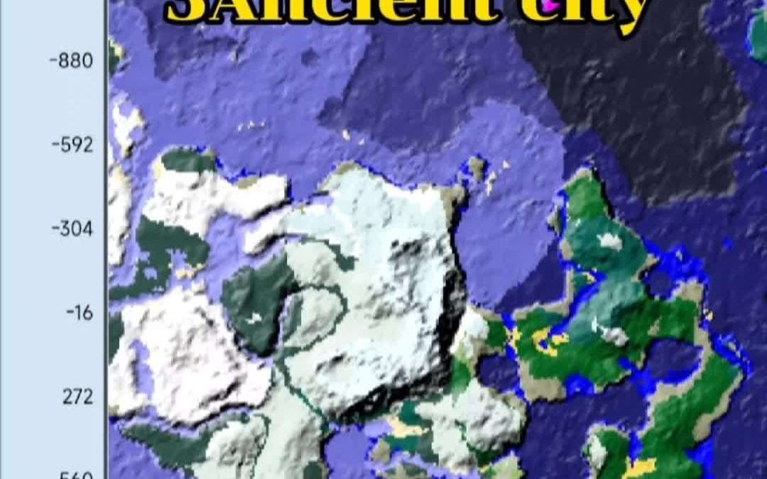 @them9780 3Ancient city #minecraft #minecraft_seed_map #render_distance …