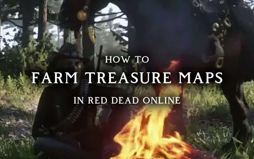 @gtamie Tutorial on how to farm treasure maps in Red Dead Online A great way to …