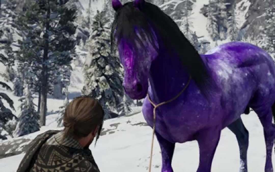 @gamer_xiv Rare Horses in Rdr2     #rdr2 #reddeadredemtion2 #reddeadonline #arth…