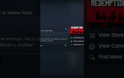 Red Dead Redemption 2 Steam Review