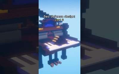 if you aren't building your Bed Wars defense like this, you're doing it wrong. #minecraft #bedwars
