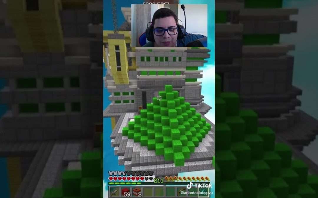 A MELHOR PROTEÇÃO DE BEDWARS MINECRAFT 2023 #shorts