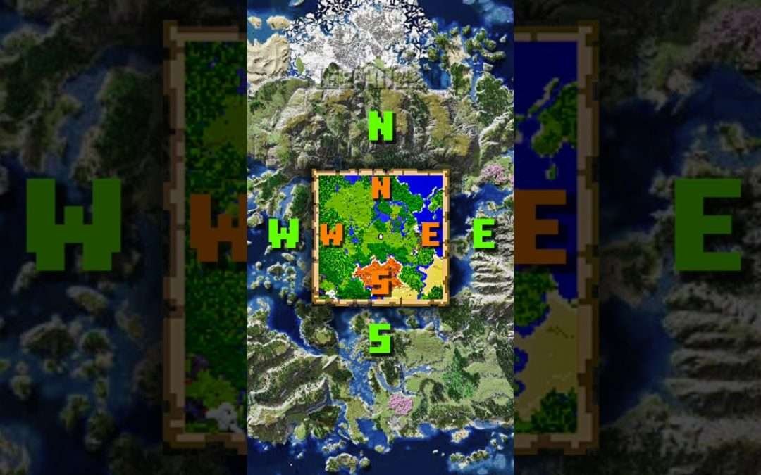 easiest way to read maps.. minecraft