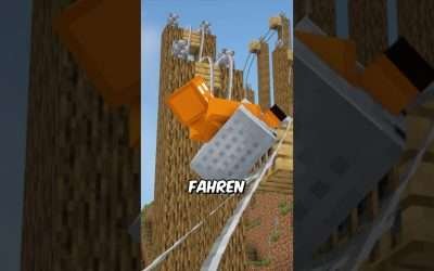 Die PERFEKTE MOD für ACHTERBAHNEN in MINECRAFT… #minecraft #toobad #mods