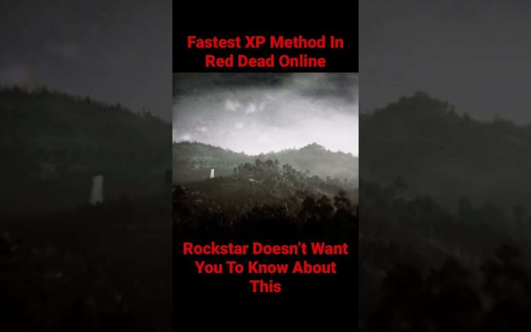 The Fastest Way To Earn XP In Red Dead Online (RDR2 Online XP Method)