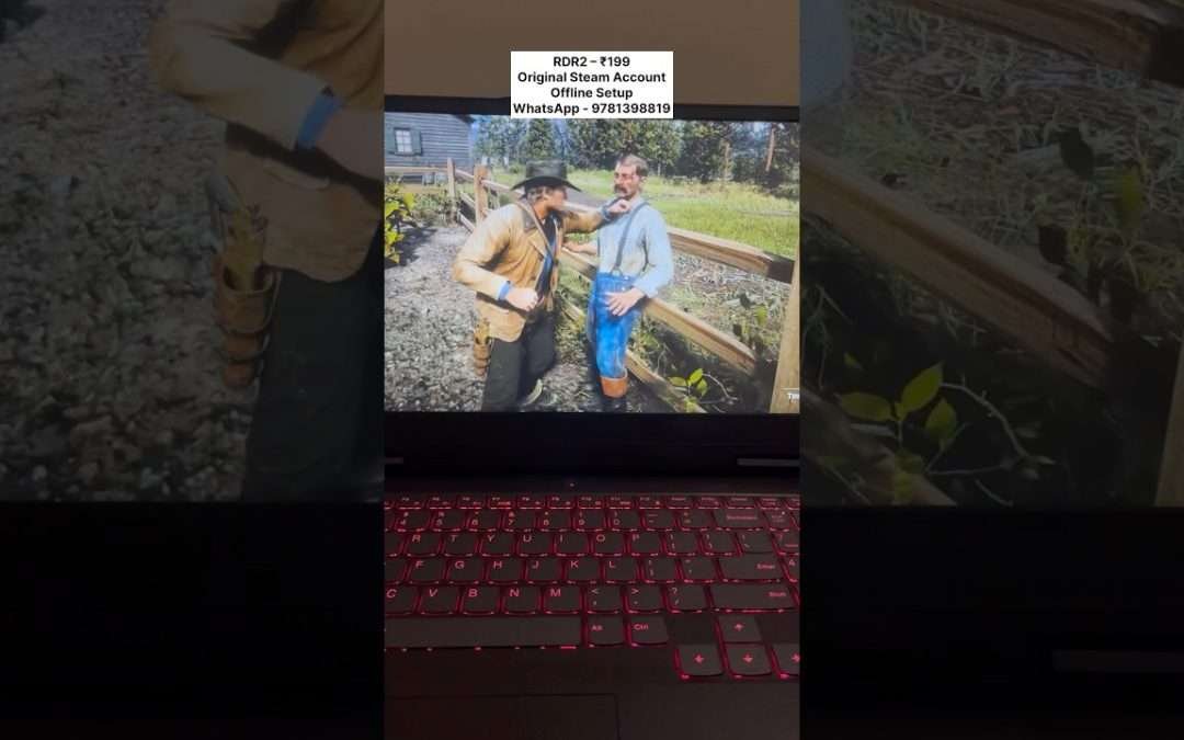 Red Dead Redemption 2 at Just ₹199 – Steam Account Access! #rdr2