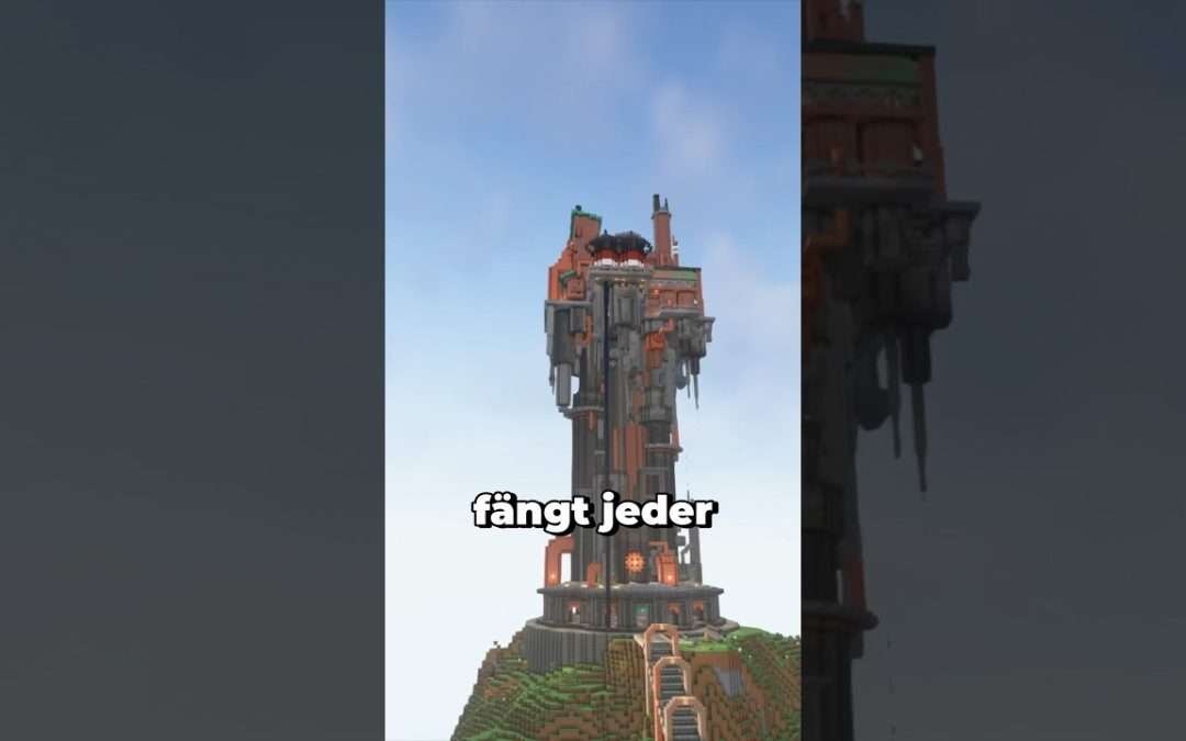 Das GRÖẞTE GEBÄUDE auf einem Minecraft Server…?! #minecraft #minecraftshorts #maggus