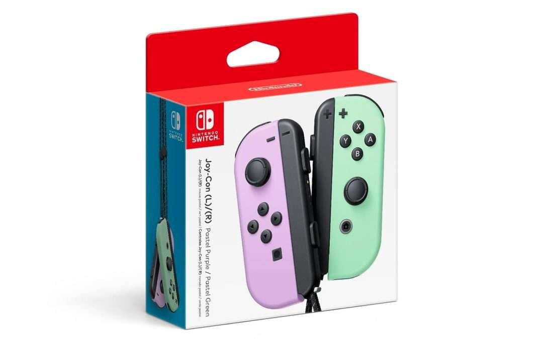 Joy-Con (L)/(R) – Pastel Purple/Pastel Green