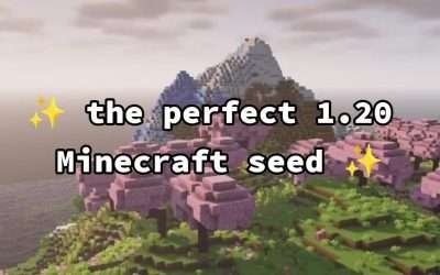@sparkleeggyt the perfect 1.20 seed  This is the seed that I’m using for my 1.20…
