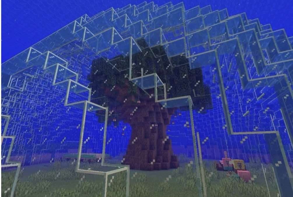 @pryor_gaming 16 | Ocean Dome | Difficulty: Hard  #minecraft #minecraftbuilding …
