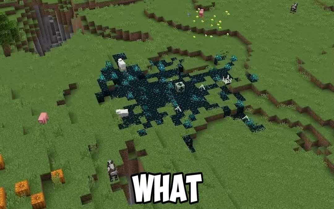 @imfireydude what if minecraft had a sculk apocalypse? | mod – Sculk Horde by GR…