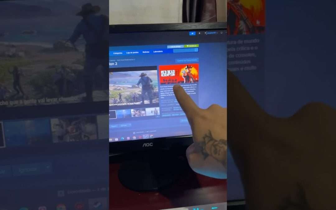 Atenção: Red Dead Redemption 2 promoção na Steam. De 300 por 75.