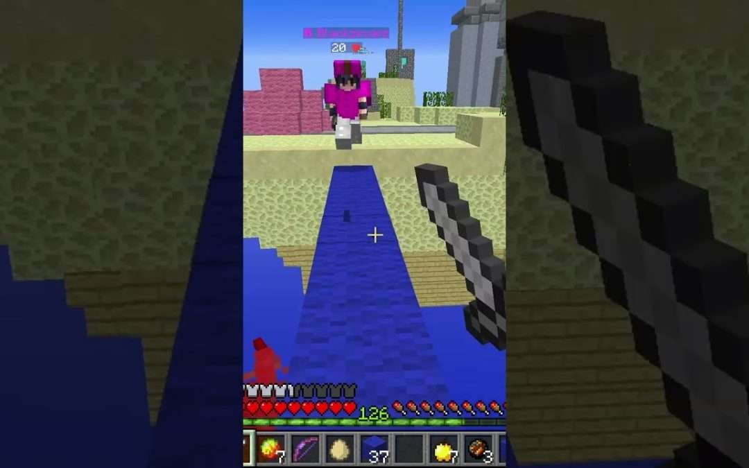 estratégia do arco #minecraft #bedwars #minecraftmemes