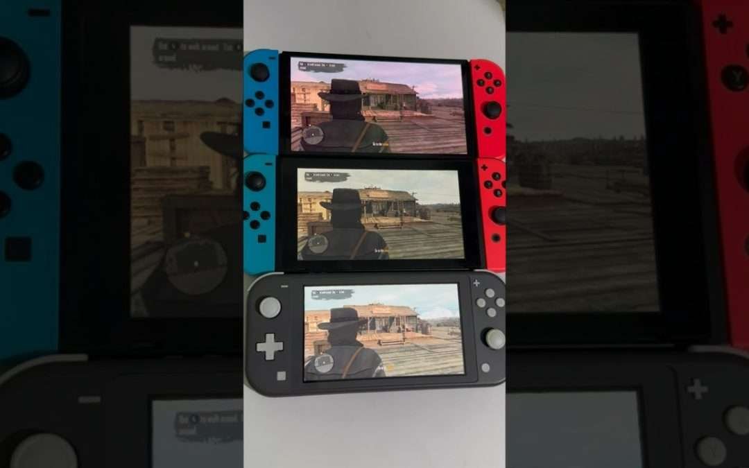 Red Dead Redemption – Switch Lite vs Standard vs Oled | Loading Speed Test! #short #shorts