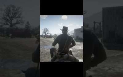 The man from Blackwater. | Red Dead Redemption  II