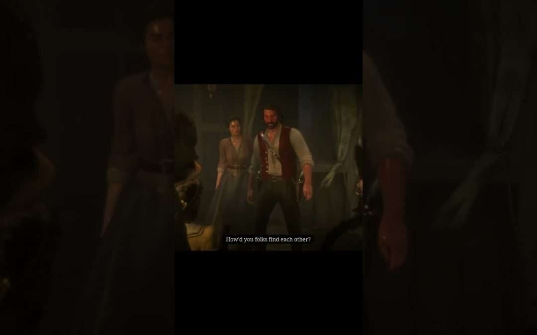 How Arthur, Dutch, and Bill were all greeted differently lol – Red Dead Redemption II