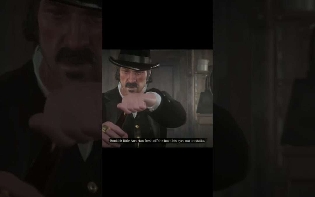 Dutch doesn't like Strauss | Red Dead Redemption II