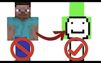 How To Get Dream Skin In MineCraft #shorts