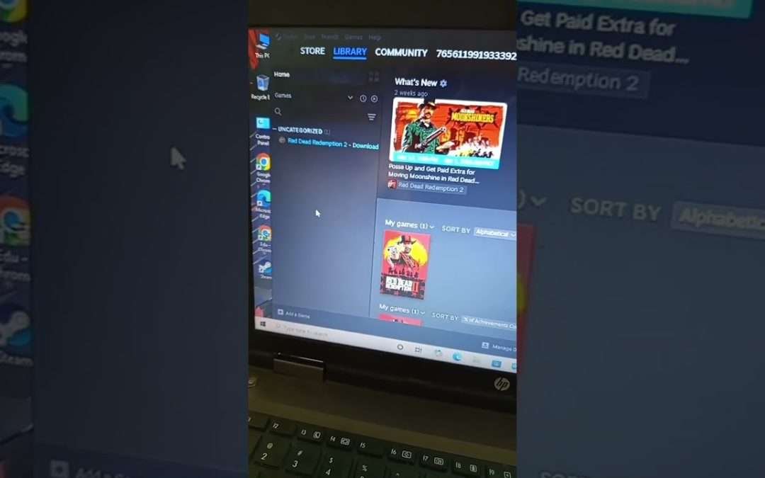 Free Steam Account with red dead redemption 2