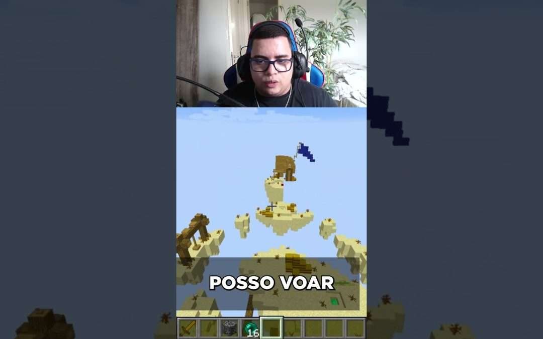 Pode usar criativo nesse servidor de minecraft bedwars #bedwars  #minecraft  #foryou