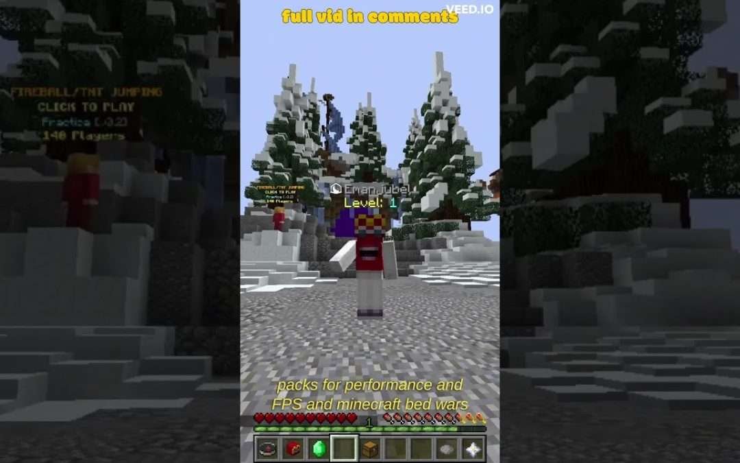 The BEST Top 3 Bedwars Texture Packs | FPS Boost 1.8.9 #shorts #minecraft #hypixel #bedwars