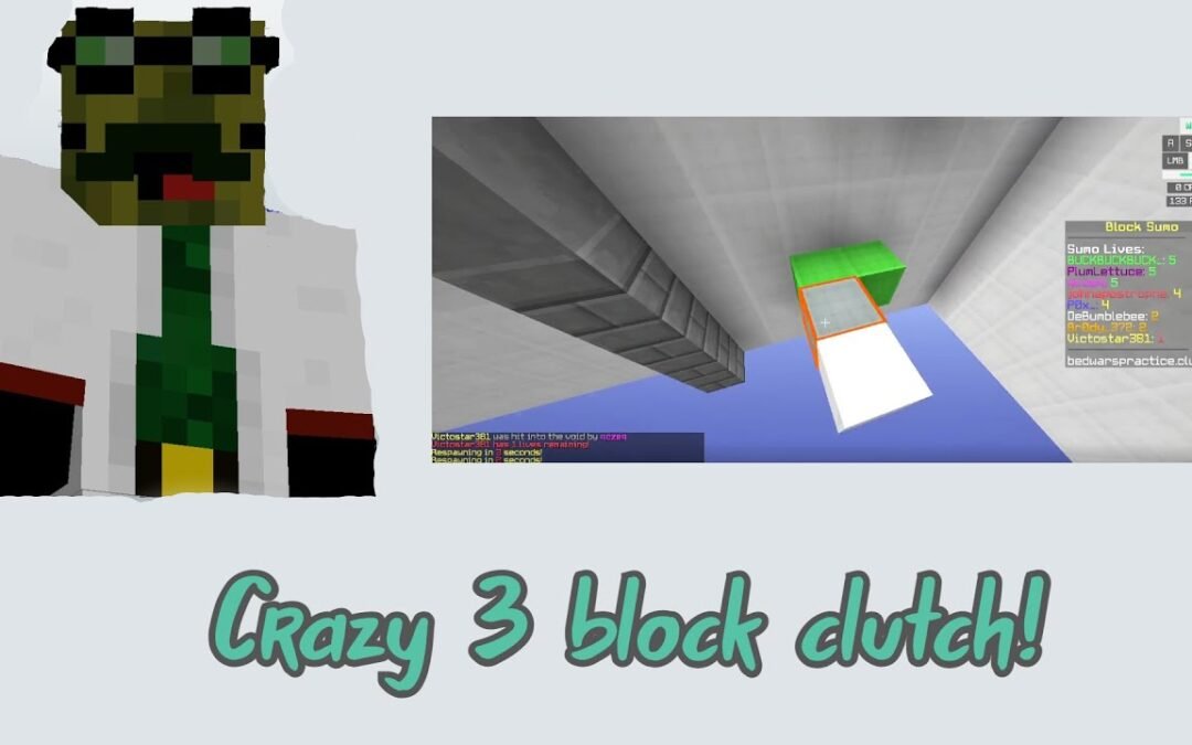 3 Block Clutch | Bedwars Practice Server