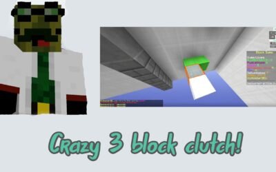 3 Block Clutch | Bedwars Practice Server