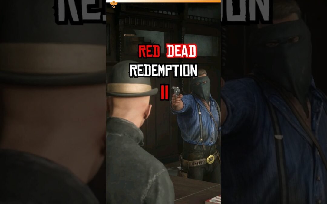 Kumarhane Baskını! Red Dead Redemption 2 #arthurmorgan #rdr2 #rockstar #easteregg