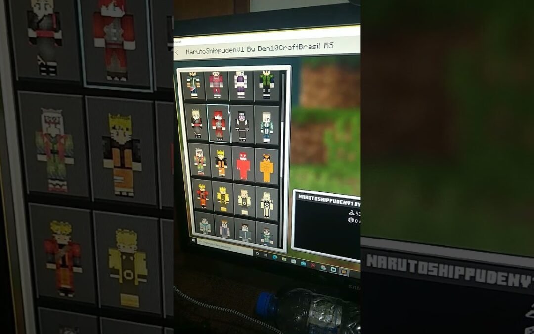 MINECRAFT – SKINS NARUTO SHIPPUDEN