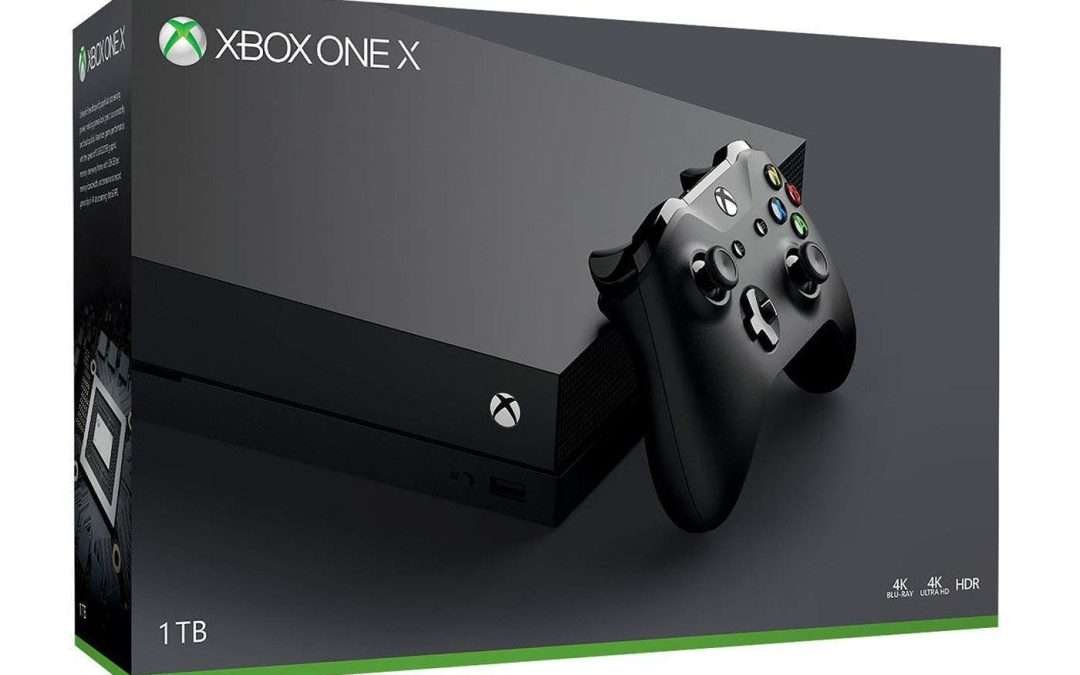Microsoft Xbox One X 1TB Console with Wireless Controller: Enhanced, HDR, Native 4K, Ultra HD (2017 Model) (Renewed)