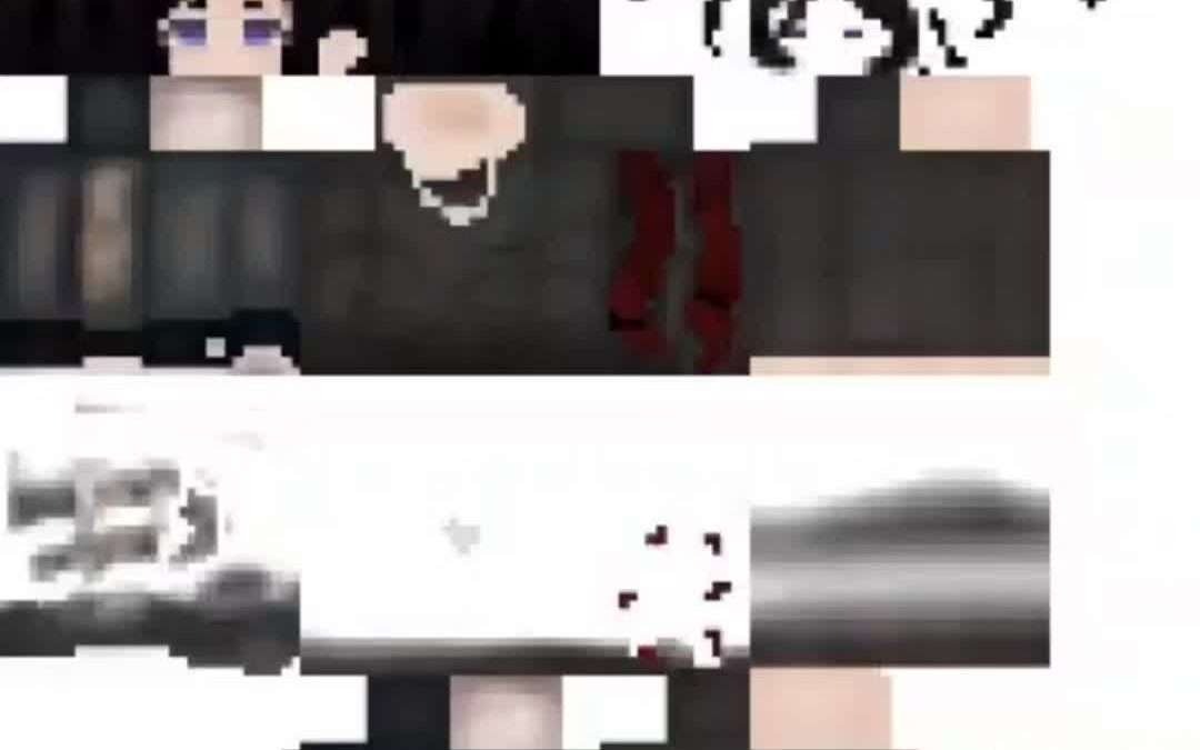 @dorianhaunts How I made my Minecraft skin :3.  It’s a 128 x 128 Minecraft skin,…