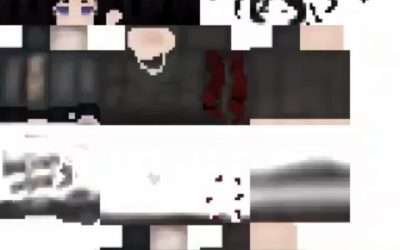 @dorianhaunts How I made my Minecraft skin :3.  It’s a 128 x 128 Minecraft skin,…