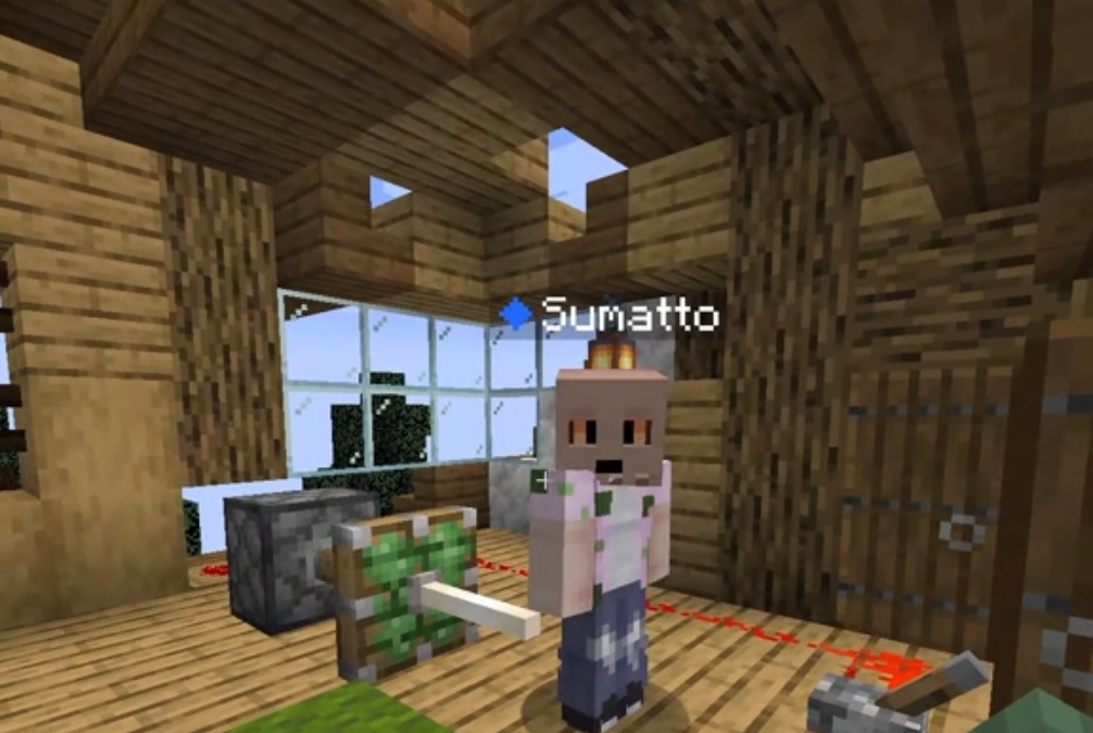 @saroney_ Bro Really Thought He Could Leave In Minecraft ( FT: @Sumatto ) #Minec…