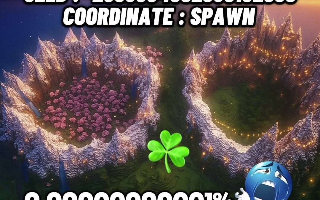 @minecraftrarestseed Minecraft Duo Seed !   -2098004362385192995  Coordinate : S…