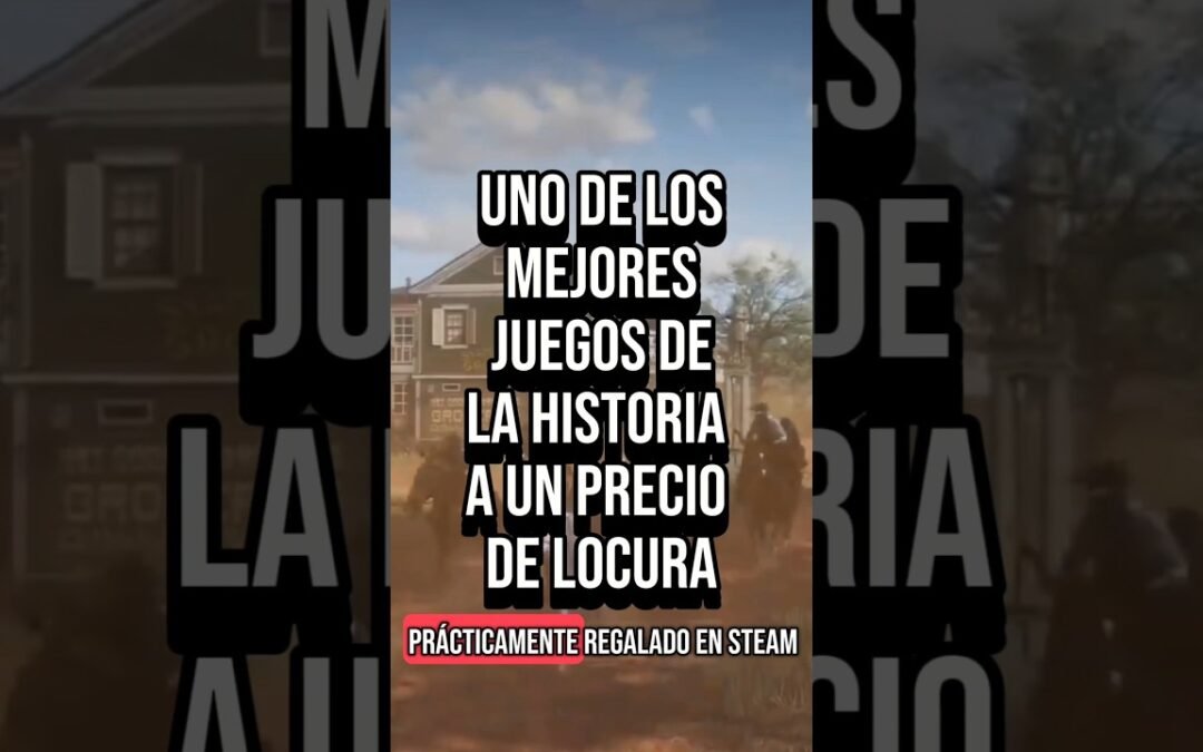 Red Dead redemption 2 prácticamente regalado en Steam #videojuegos #game #steam #reddeadredemption2