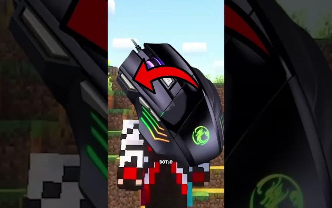 Esse Mouse Deveria Ser Banido do BedWars! 🖱️🚫 #minecraft #shorts