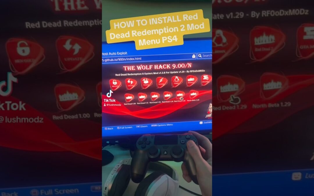 How To Install Red Dead Redemption 2 Mod Menu PS4 #reddeadredemption #reddeadredemtion2 #rdr2 #rdr2