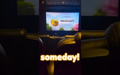 I went to the Minecraft movie premiere!