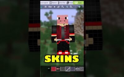 CREA TU SKIN EN MINECRAFT #minecraft #minecrafttutorial #minecraftshorts