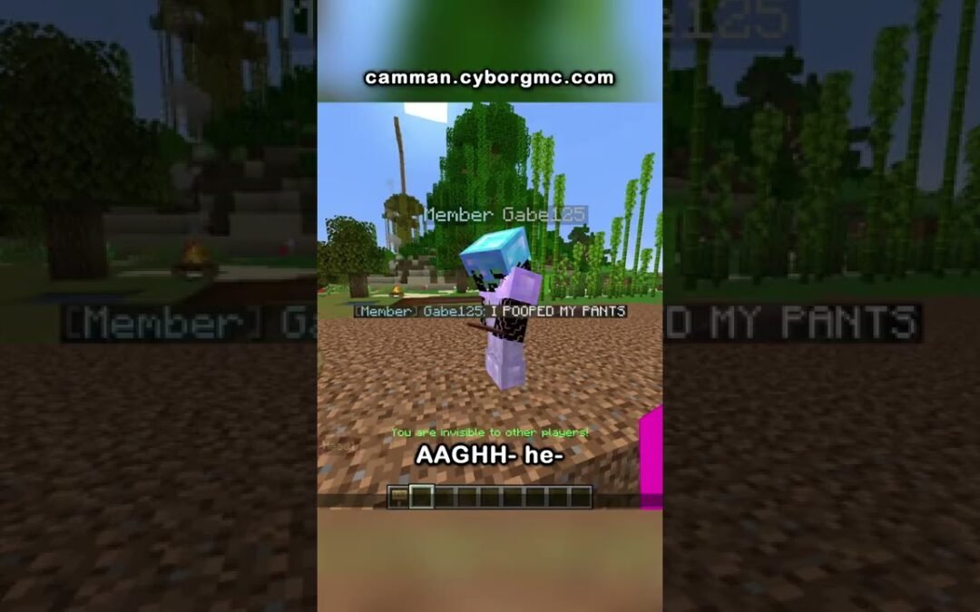 trolling children on my minecraft server (i am a bad person)