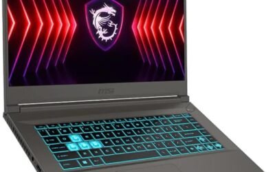 msi Thin 15 15.6” 144Hz FHD Gaming Laptop – Intel Core i5-13420H, NVIDIA Geforce RTX 3050 (4GB GDDR6), 16GB DDR4 RAM, 512GB NVMe SSD, Cooler Boost 5, Win 11 Home, Gray (Renewed)
