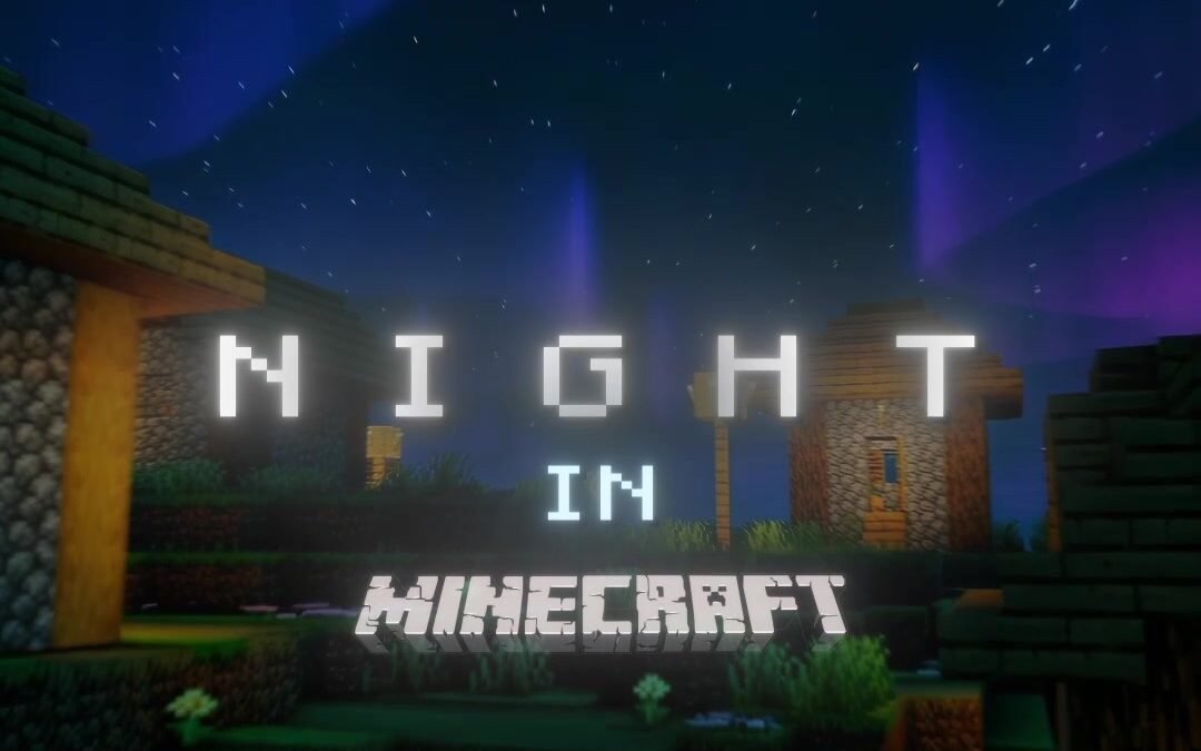 @bref_edits Shader: Lux v1 night with this shader is so beautiful #minecraftedit…