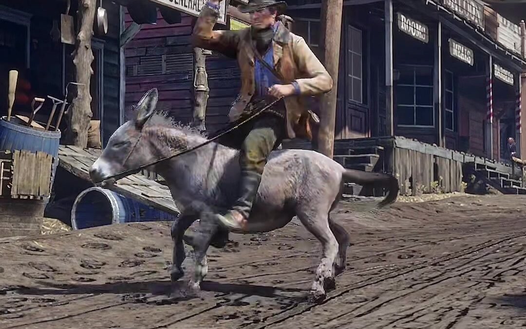 @reddeadragdolls RDR2: Jackass Preview | Out in August. #rdr2 #gaming #arthurmor…