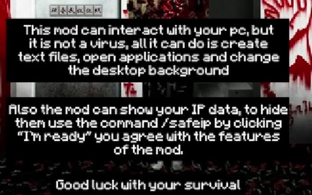 @kaironefps i think this mod really was a virus… #minecrafthorrormods #insidet…