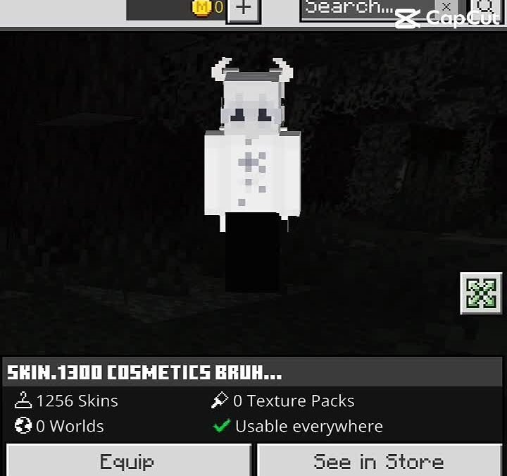 @vermeeyy7 custometic skin pack” link in comments #edit#minecraft#skinspacks#cap…