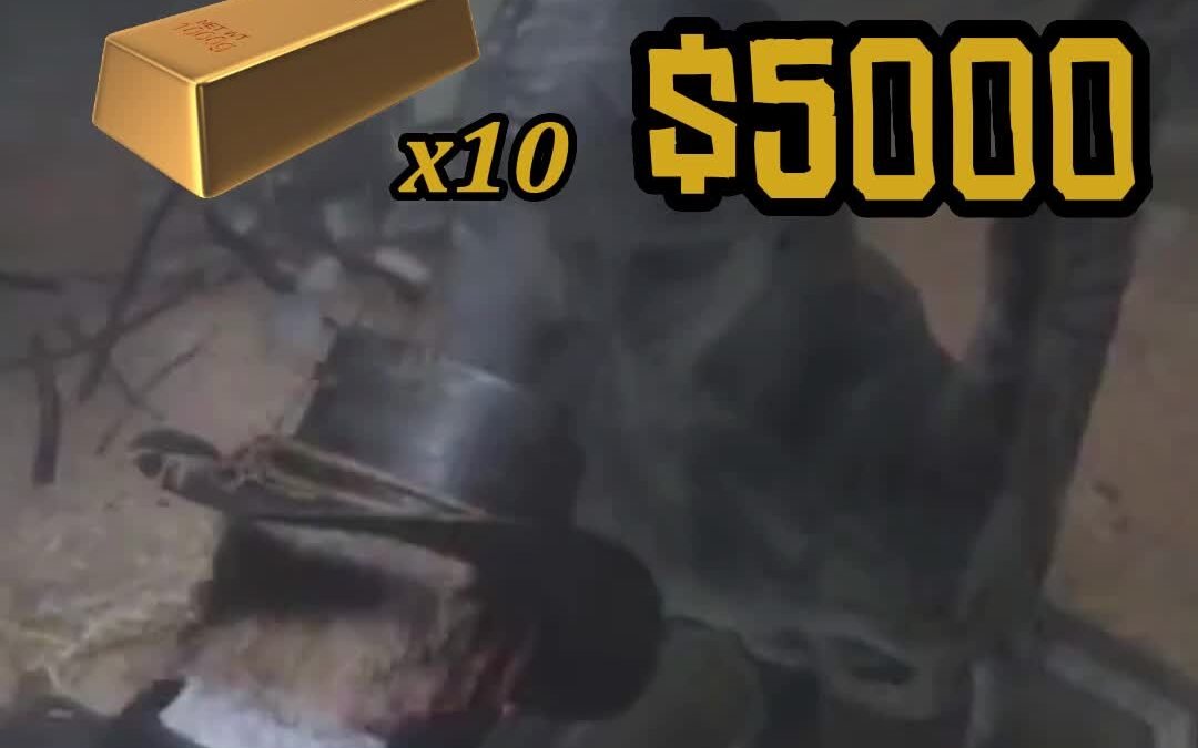 @whatifgamingggg Ten gold bar location #gaming #gamingclips #edit #reddeadredemp…