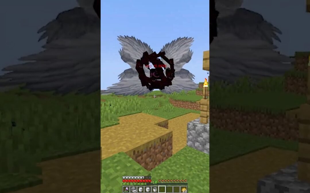 The God: Horror mod in Minecraft 🫣 #minecraft