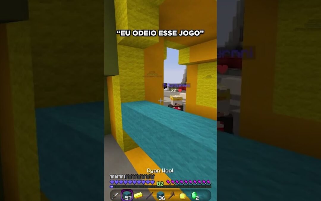 rage. risos. #minecraft #bedwars #minecraftmemes