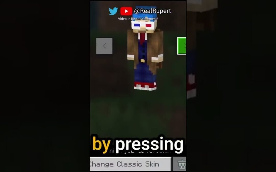 How to get CUSTOM Skins in Minecraft Bedrock (PC & Mobile)